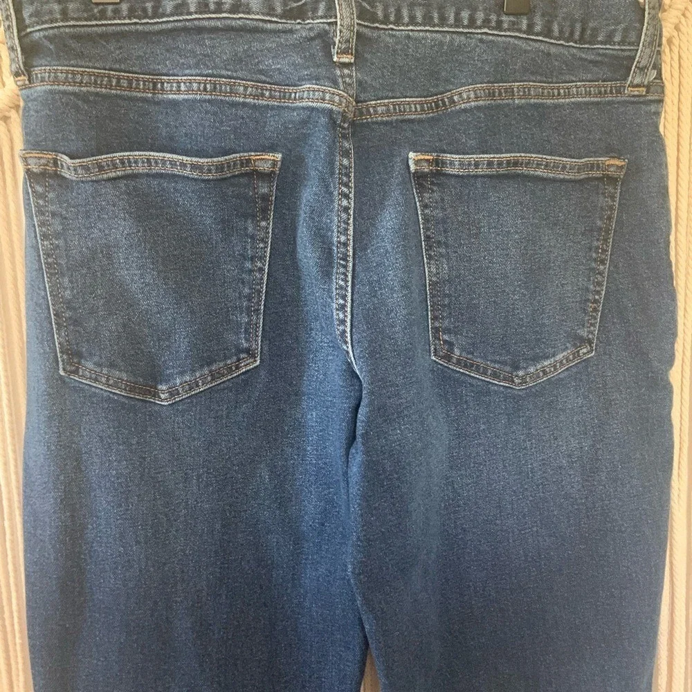 OLD NAVY Men's Basic Straight Built In Flex Dark Wash Jeans 32x32